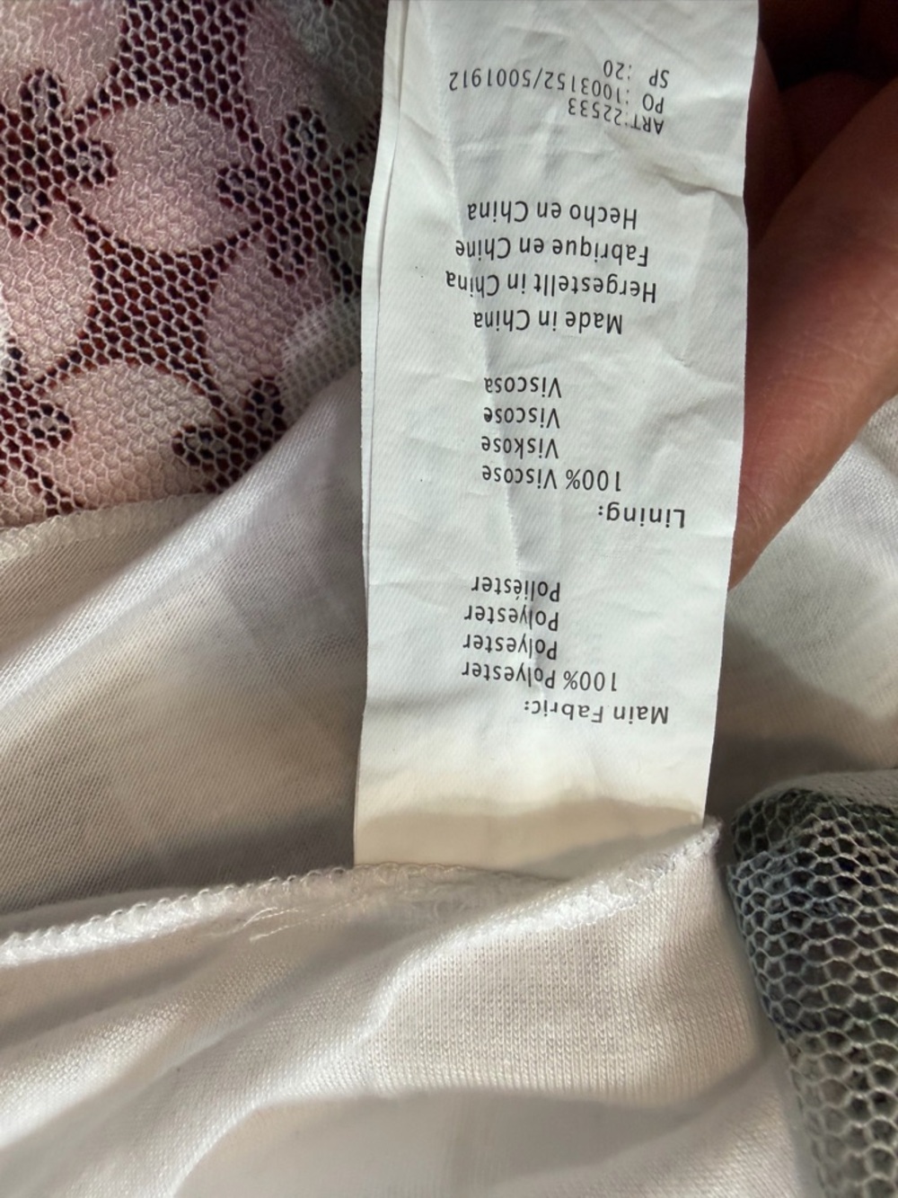 Sleeveless Floral netting over lining Polka Midi Dress - Picture 12 of 14